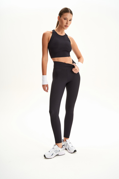 Леггинсы Rubber Navka*Euphoria black
