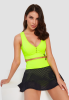 Топ Classic Cropped Total Green Fluo