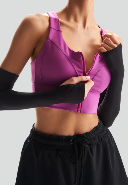 Топ с линиями на лифе Т3 Berry