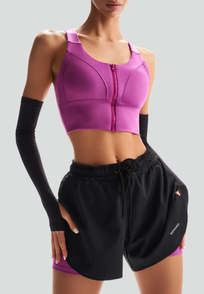 Топ с линиями на лифе Т3 Berry