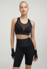 Топ Fitness mesh Black