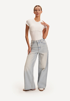 Боди Trendy White