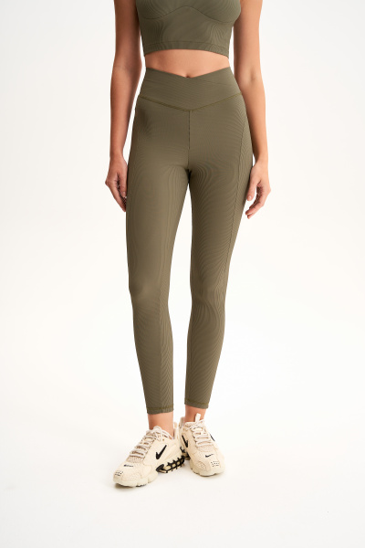 Леггинсы Rubber Navka*Euphoria dark green