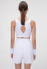 Топ Classic Cropped Total White