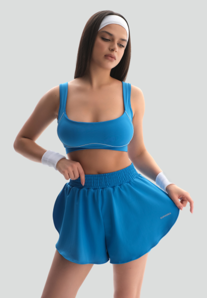 Двойные шорты Pulse Brilliant Blue