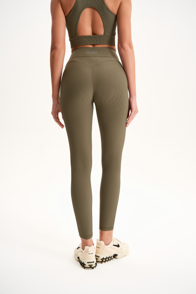Леггинсы Rubber Navka*Euphoria dark green