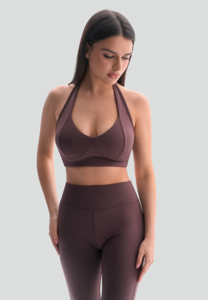 Топ спортивный с высокой поддержкой