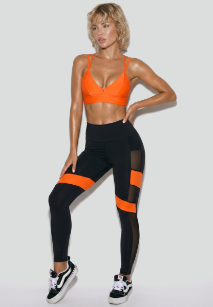 Леггинсы Feel Orange Fluo