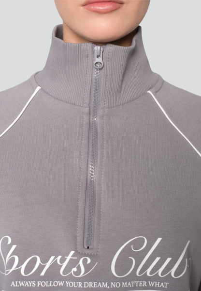 Свитшот «Sports club» Dark Grey