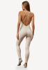 Комбинезон моделирующий в бежевом цвете
