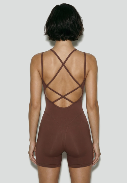 Комбинезон моделирующий с тонкими бретелями